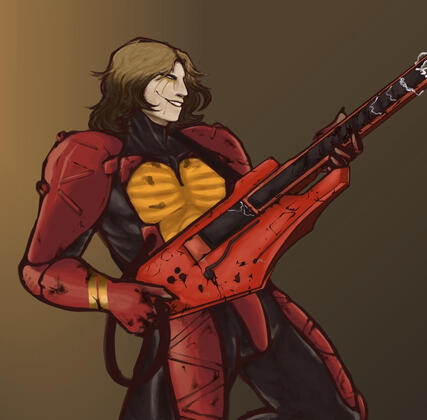 Half-Body w/ Shading + Simple Background